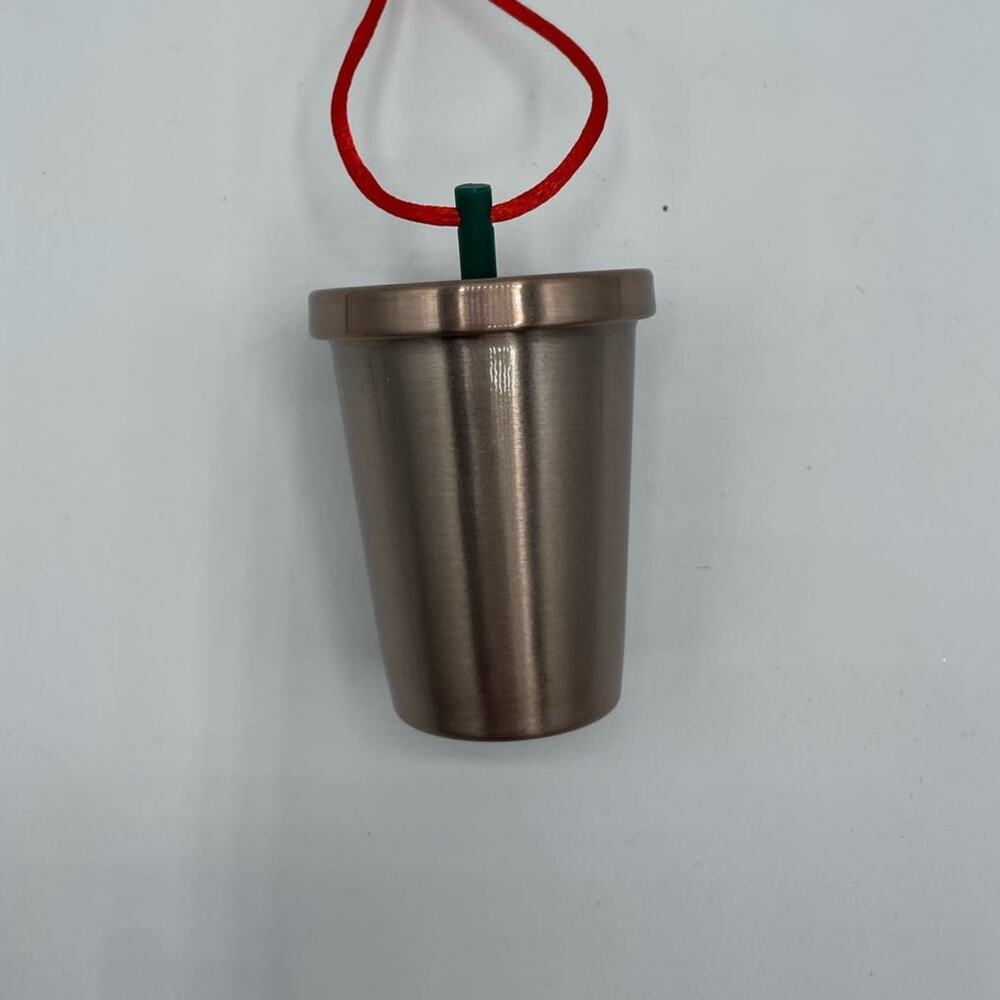 2018 Starbucks Ornament Rose Gold